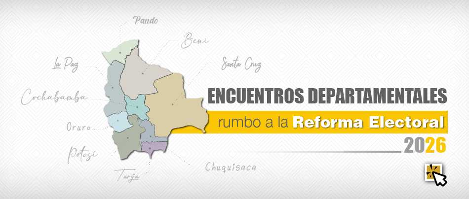 Encuentros Departamentales rumbo a la Reforma Electoral