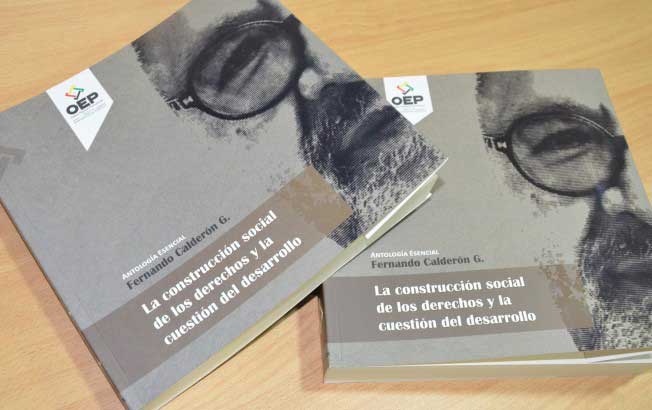 El OEP inaugura la serie editorial Pensamiento Político y Demodiversidad, con la Antología esencial de Fernando Calderón