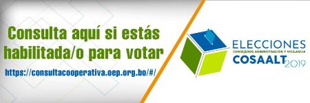 Consulta Habilitados Elección COSAALT Tarija