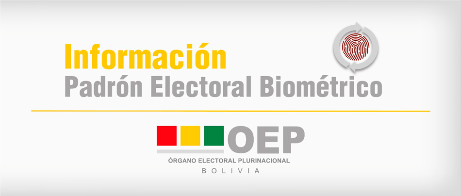 El TSE proporciona información del Padrón Electoral mediante el portal digital