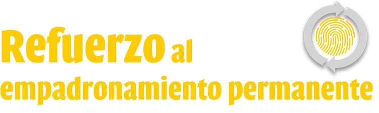 Del 10 al 28 de agosto se lleva a cabo el segundo reforzamiento al empadronamiento permanente