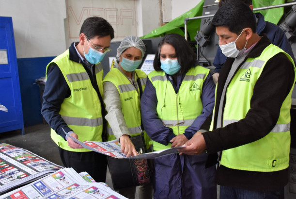 Inicia la impresión de las papeletas de sufragio para las Elecciones Generales