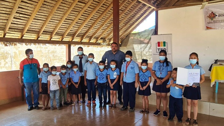 Gobiernos estudiantiles de San Ignacio de Moxos recibieron sus credenciales